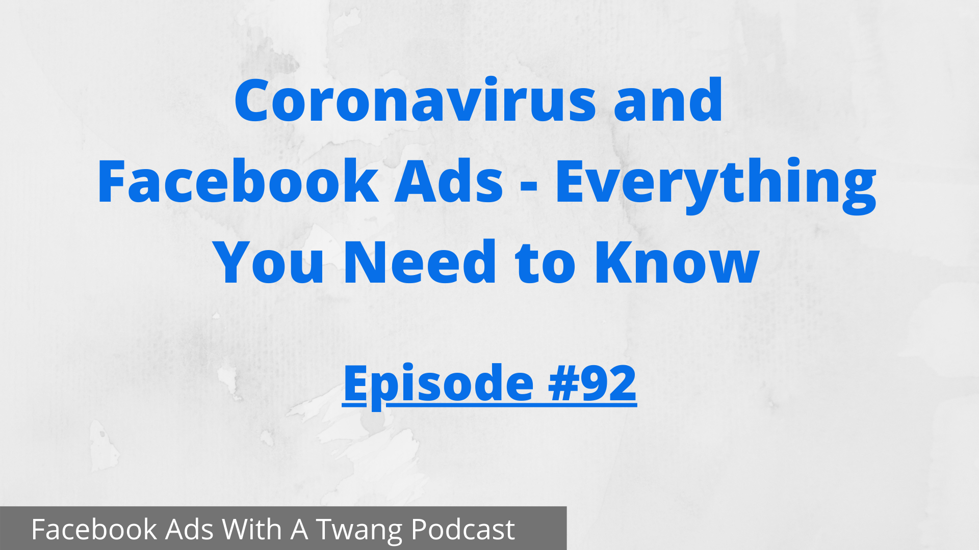 Coronavirus and Facebook Ads - Everything You Need to Know
