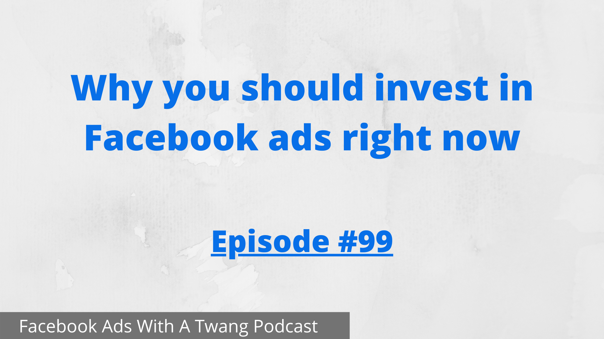 Why you should invest in Facebook ads right now